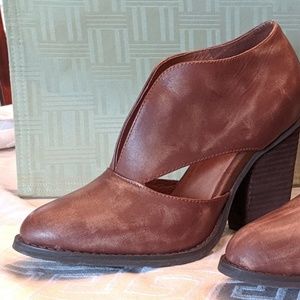 Jeffrey Campbell Free People Stack Heel Shoes